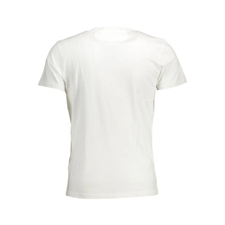 La Martina Bianco Cotton Men T-Shirt