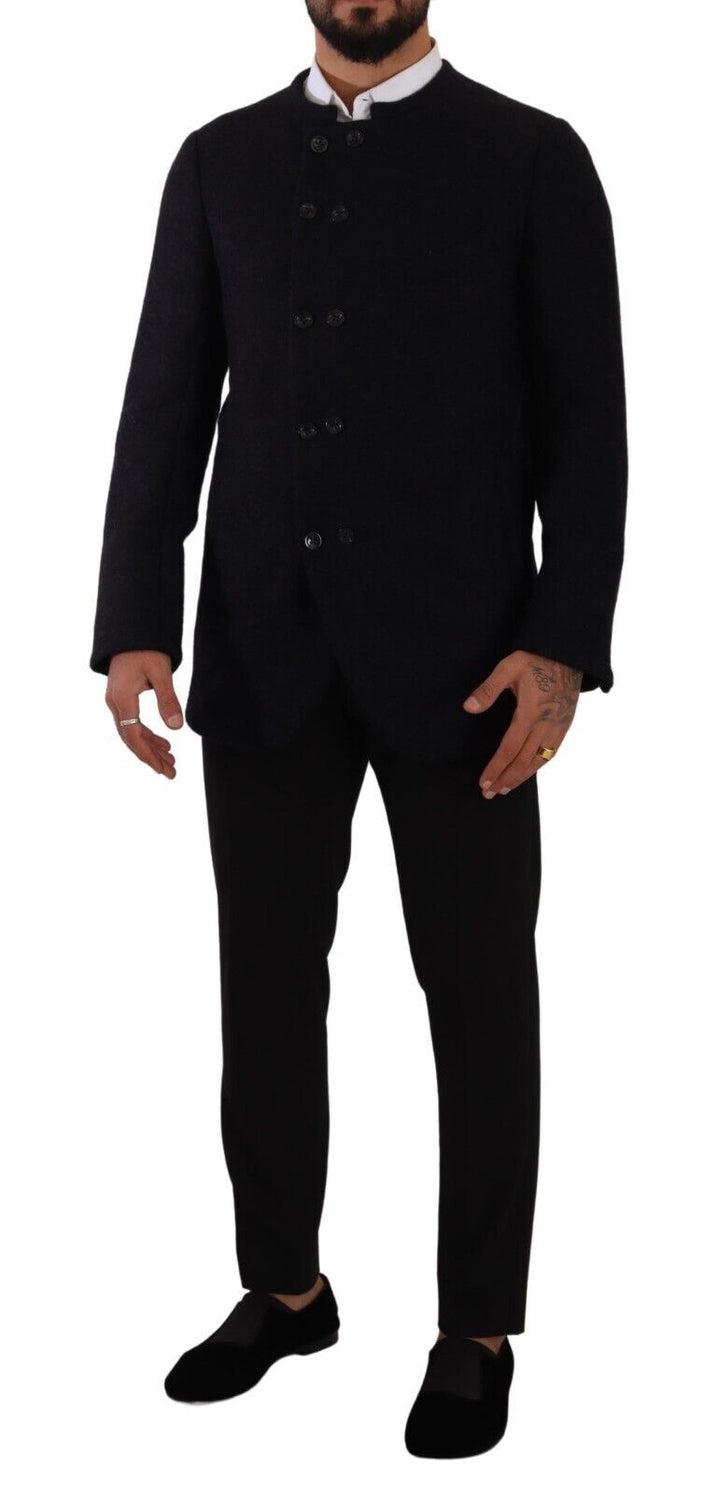 Chaqueta gris oscuro Dolce Gabbana Lujo italiano