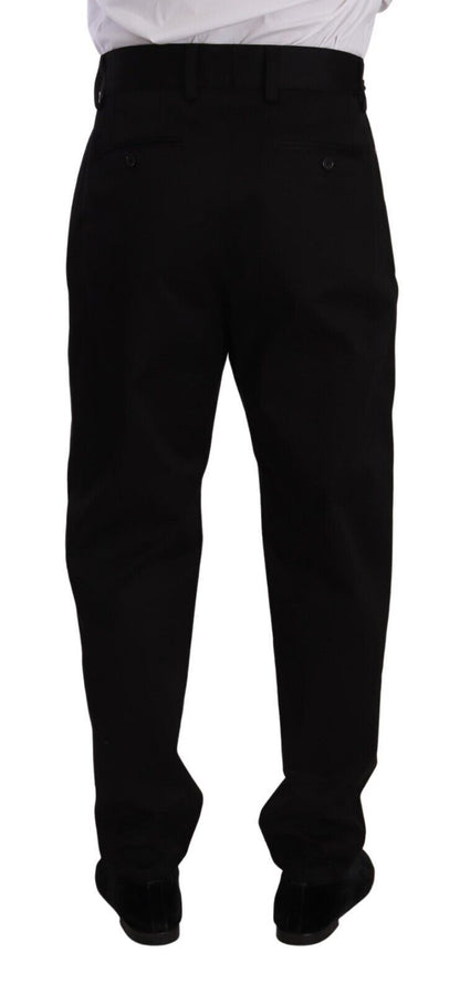 Explosión de estilo de los pantalones chinos ajustados de corte regular de Dolce Gabbana