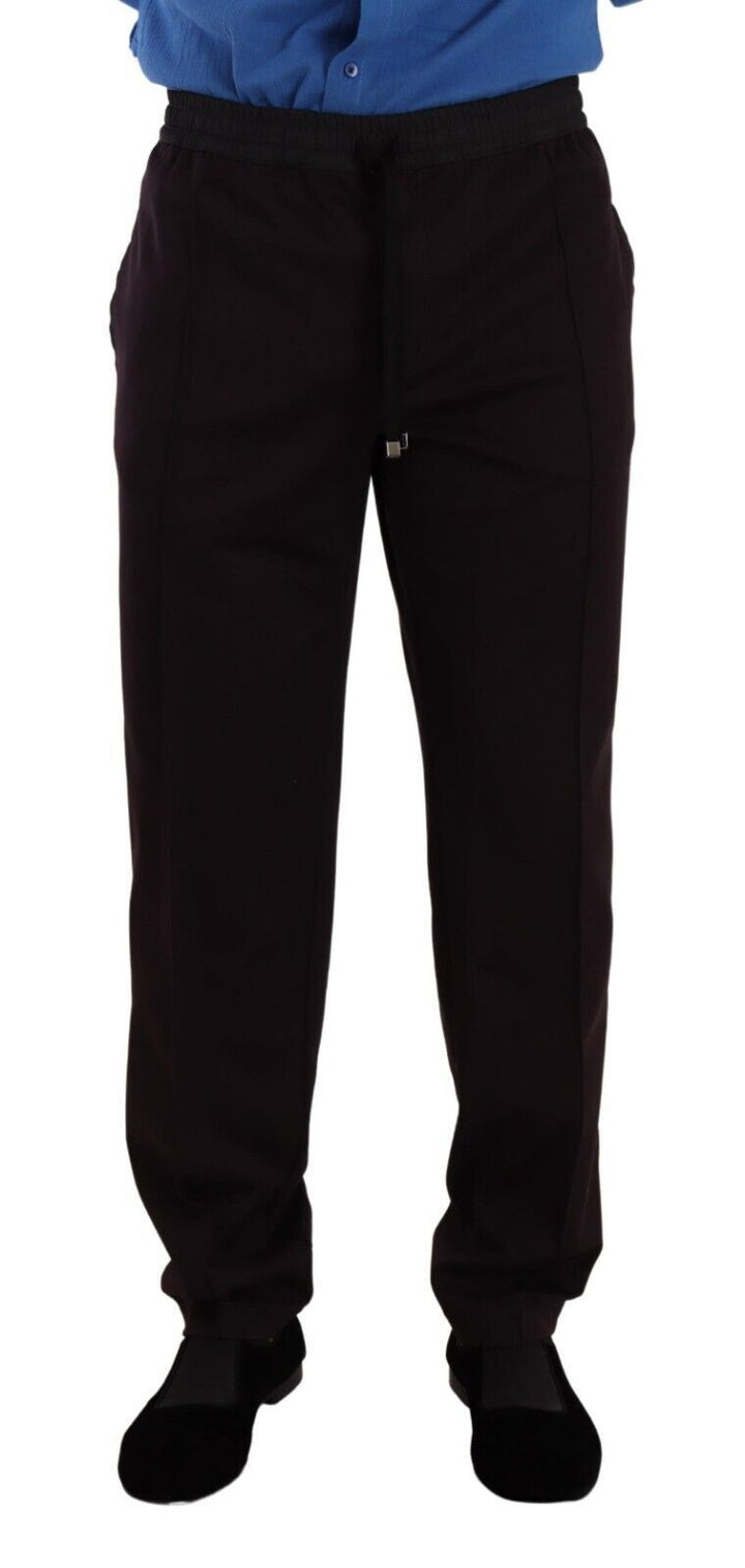 Joggers de lujo Dolce Gabbana de corte regular y estilo fresco