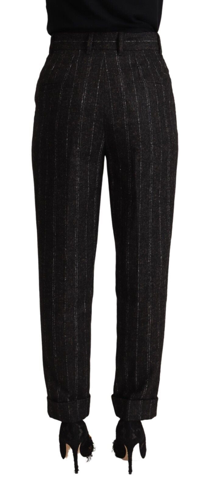 Pantalones cónicos a rayas Dolce Gabbana Sueño italiano