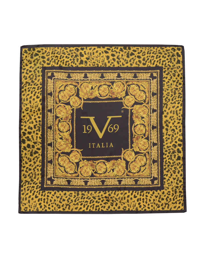 19v69 Italia Multicolor Polyester Scarf
