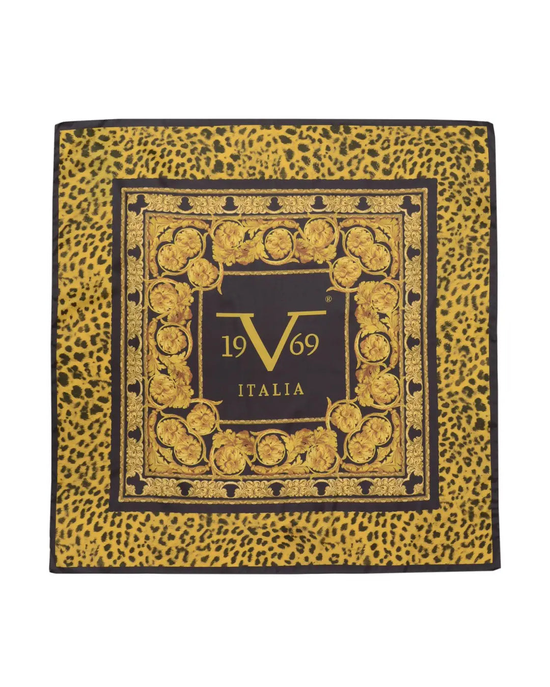 19V69 Italia Multicolor Polyester Scarf