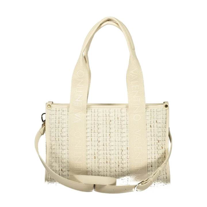 Mario Valentino Bianco Polyester Woman Handbag