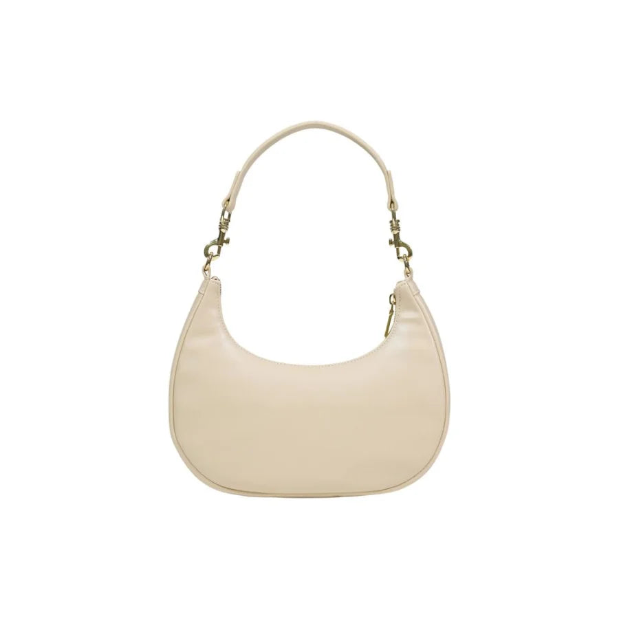 Love Moschino Cream Polyethylene Handbag