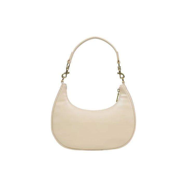 Love Moschino Cream Polyethylene Handbag
