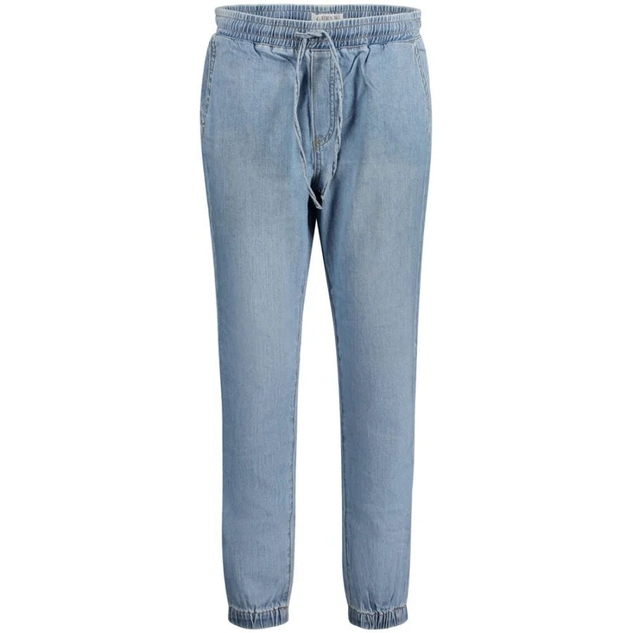 Guess Jeans Azzurro Cotton Women