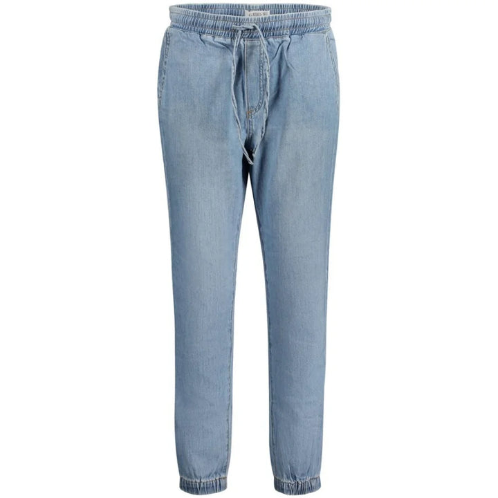 Guess Jeans Azzurro Cotton Women