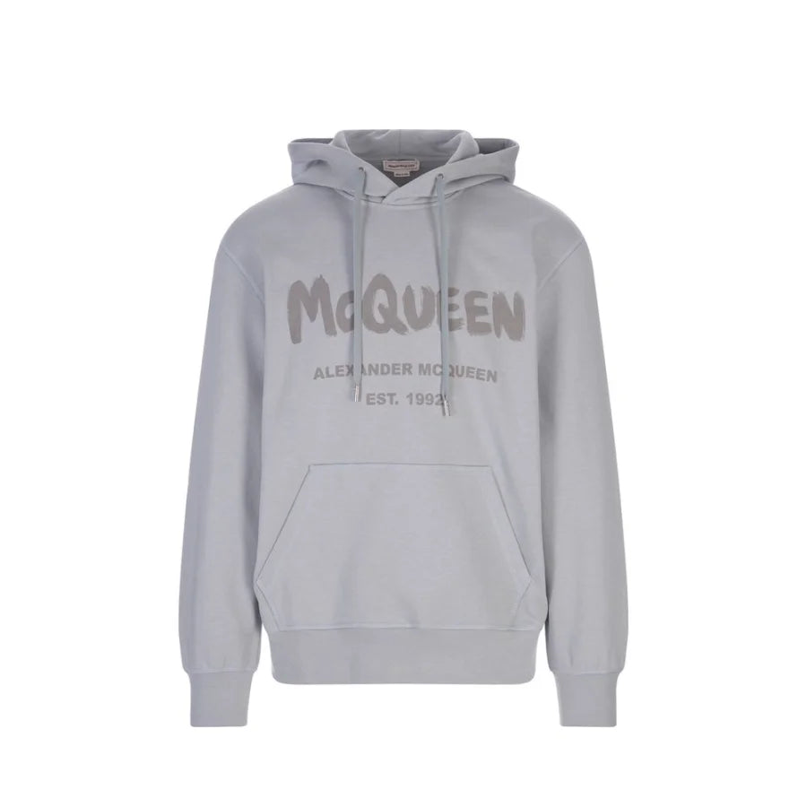 Alexander McQueen Gray Cotton Sweatshirt
