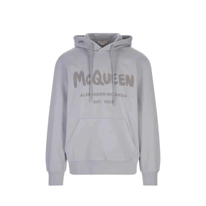 Alexander McQueen Gray Cotton Sweatshirt