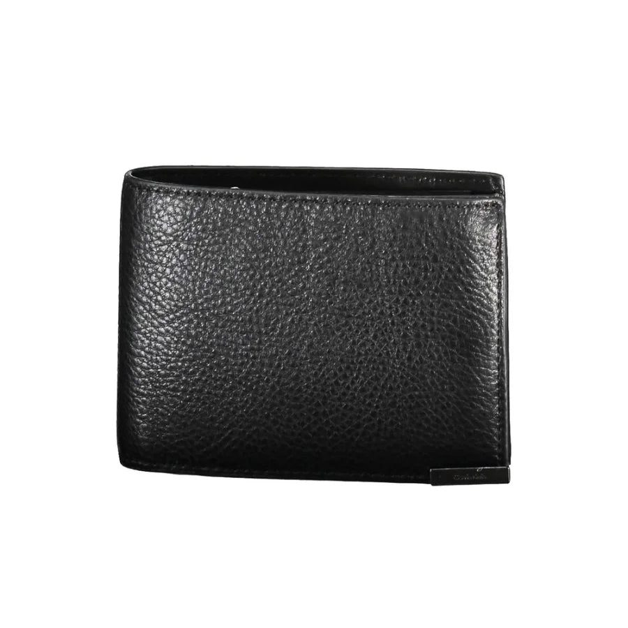Calvin Klein Black Leather Men Wallet