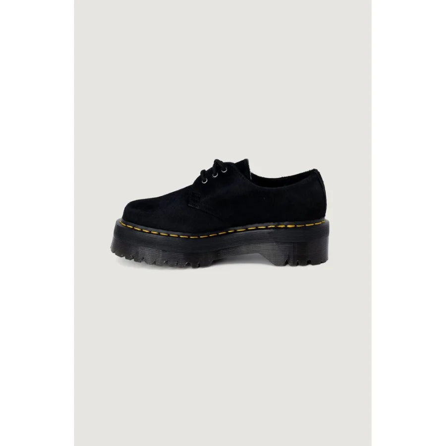 Dr. Martens Black Leather Lace-Up Boots