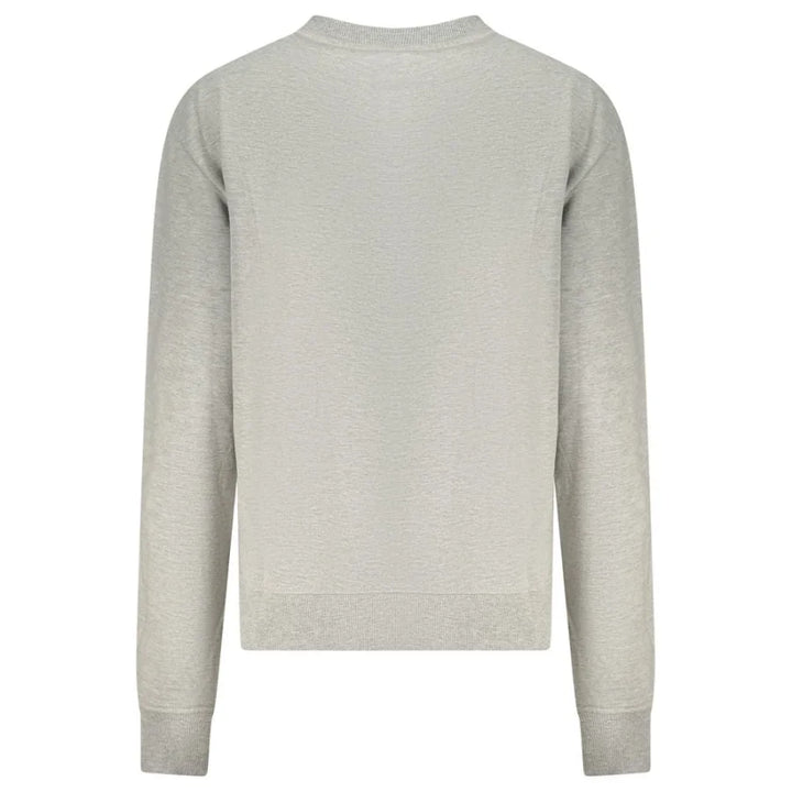 North Sails Grigio Cotton Women Sweatshirt