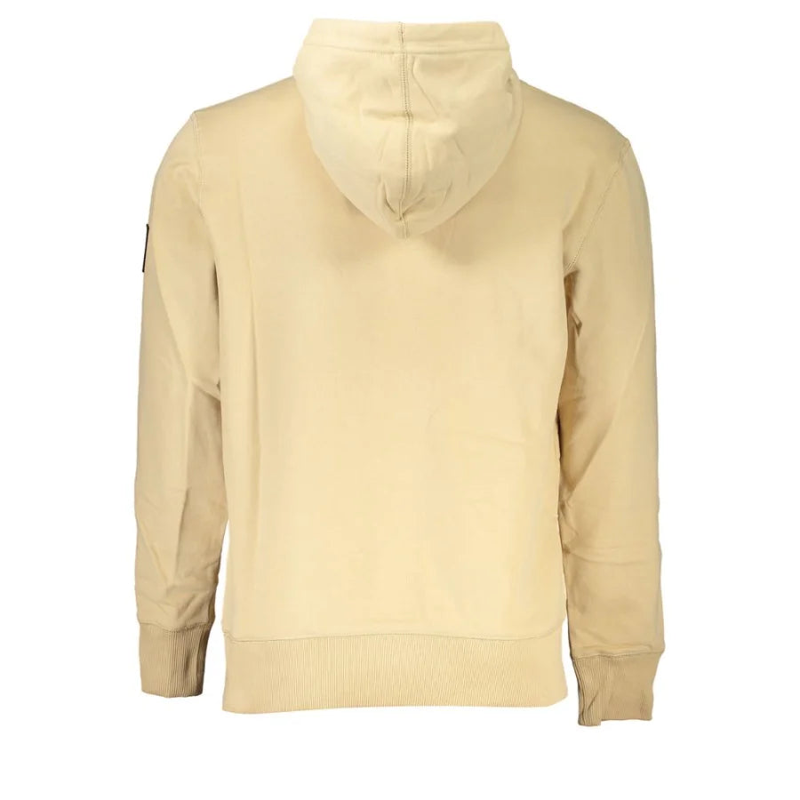 Calvin Klein Beige Cotton Men’s Sweatshirt