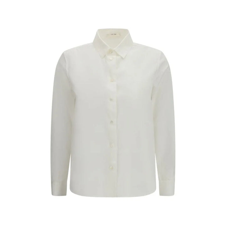 The Row White Cotton Dress Shirt