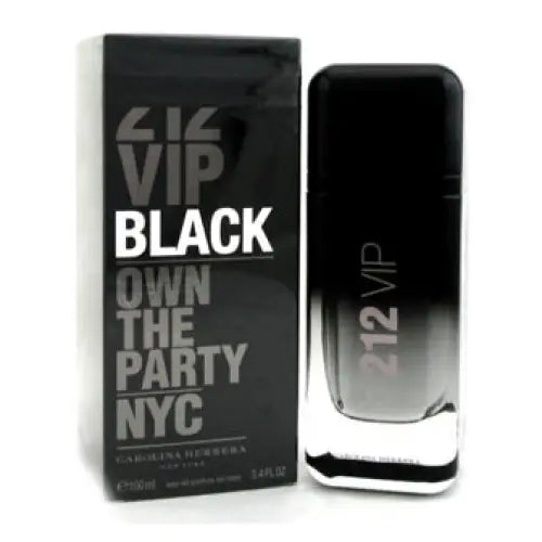 Unleash Your Charm with 212 VIP Black Eau de Parfum for Men Men’s Cologne Carolina Herrera