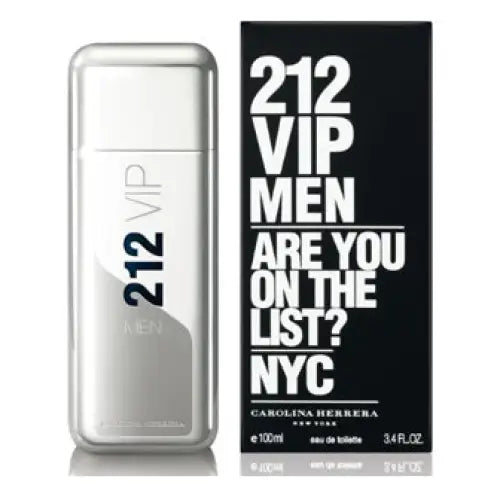 Unleash Charisma with 212 VIP Eau de Toilette for Men Men’s Cologne Carolina Herrera