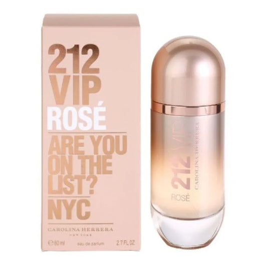 VIP Rose Eau Bursts with Sweet Peach Blossom and Queen Wood Warmth Women’s Perfume Carolina Herrera