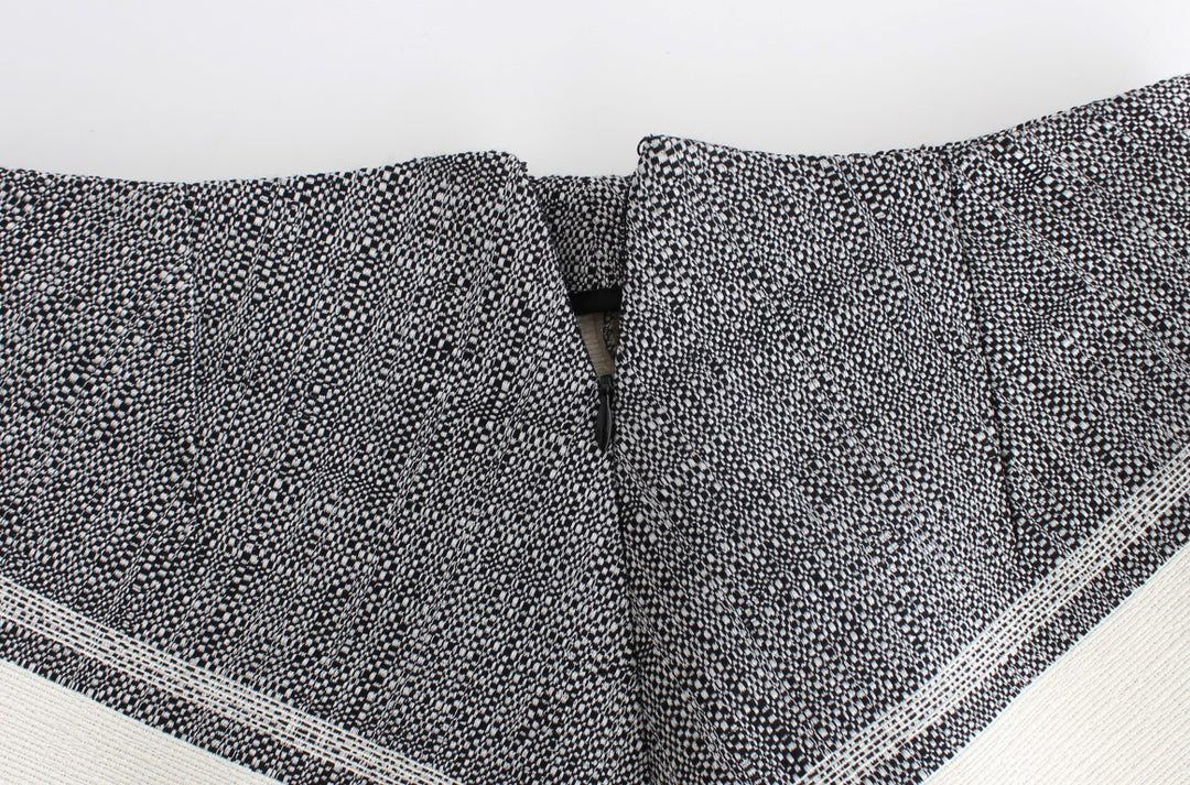 Sachin &amp; Babi Gray Black Liza Leather Straight Pencil