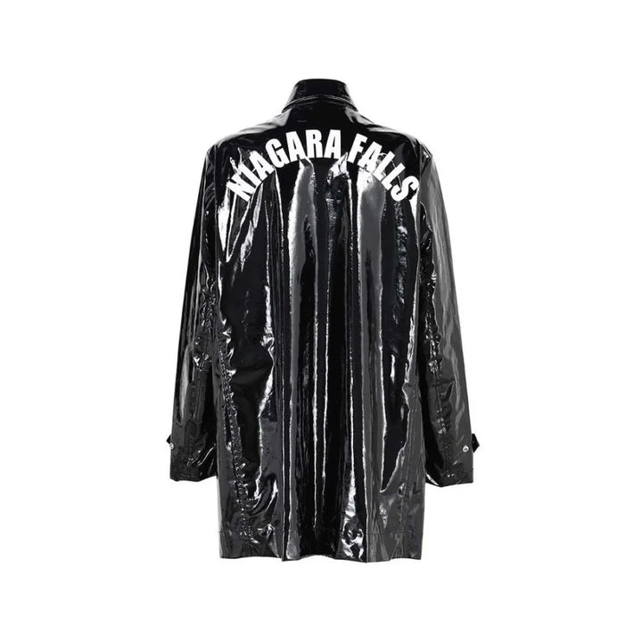 Dsquared² Black Polyethylene Coat