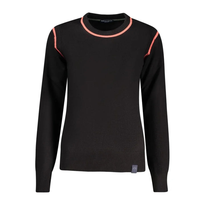 North Sails Nero Viscosa Women Sweater