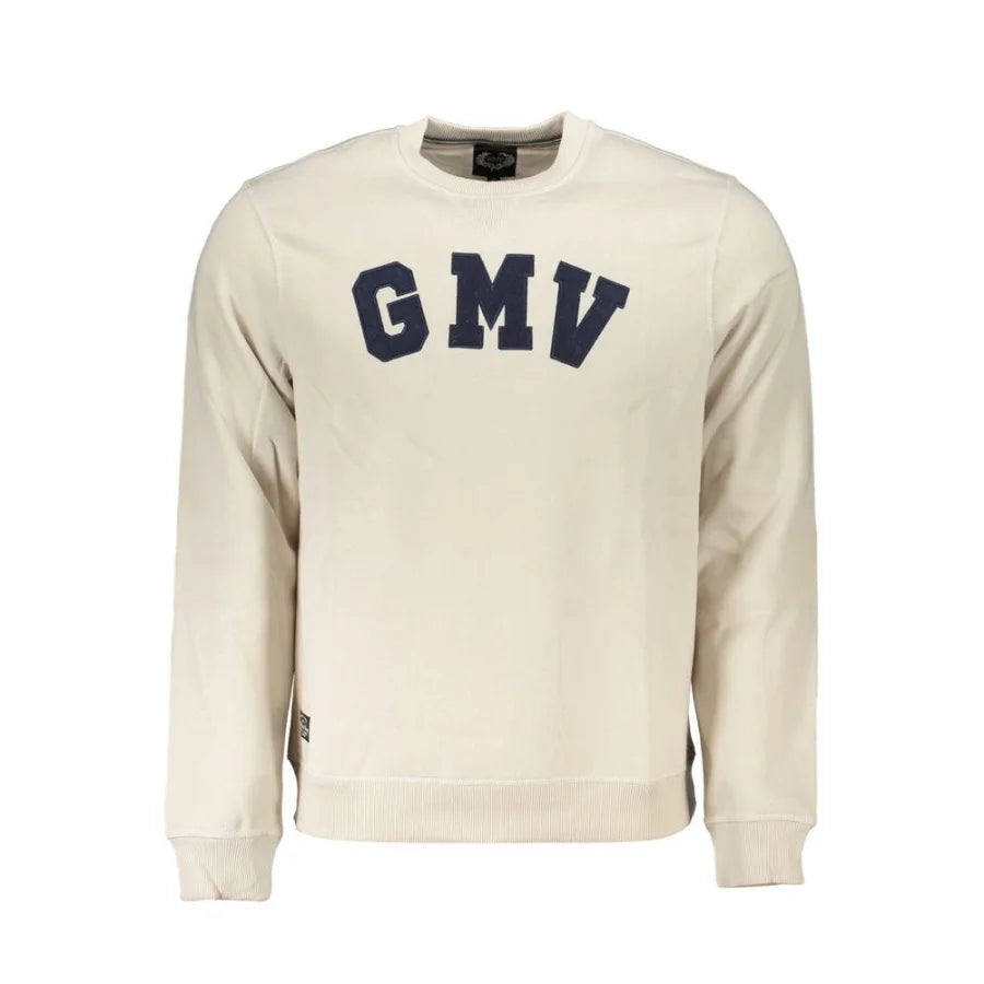 Gianmarco Venturi White Polyester Men’s Sweatshirt