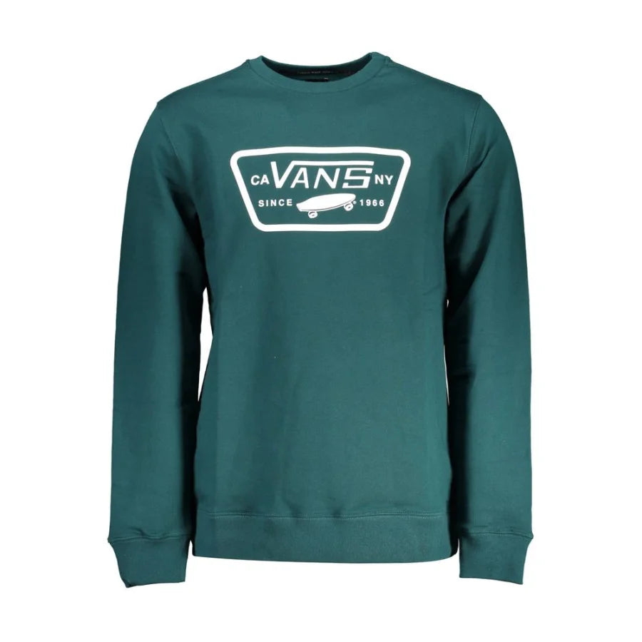 Vans Verde Cotton Men Sweatshirt