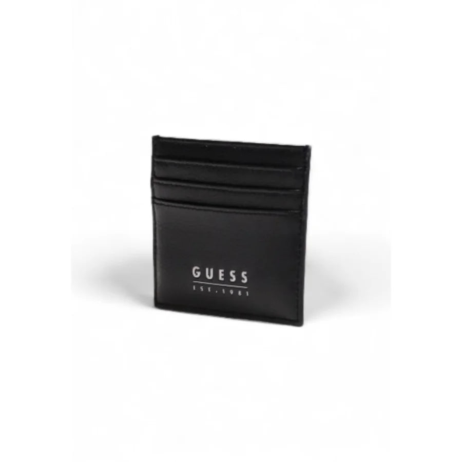 Guess Black Leather Cardholder