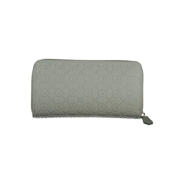Mario Valentino Grigio Polyurethane Women Wallet