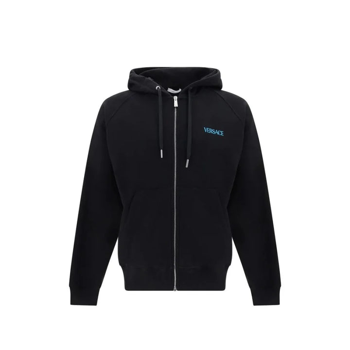 Versace Black Cotton Sweatshirt