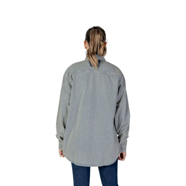 Replay Blue Cotton Blouse