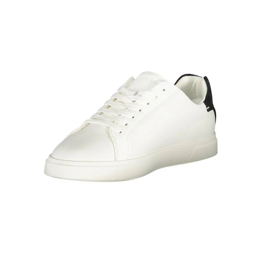 Calvin Klein Bianco Polyurethane Women Sneaker