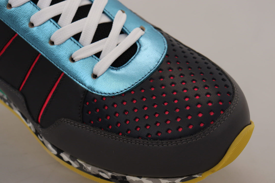 Zapatillas multicolores Dolce &amp; Gabbana Vestido de lujo Declaración