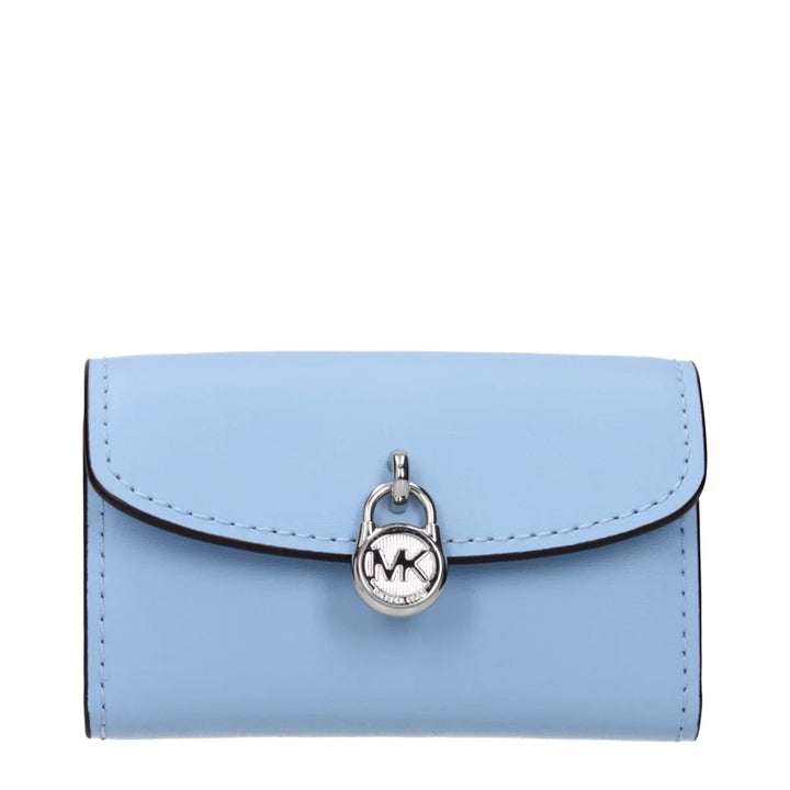 Michael Kors Light Blue Leather Wallet