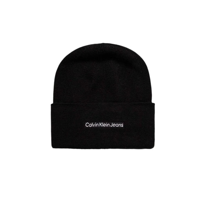 Calvin Klein Jeans Black Cotton Cap (Baseball Hat)