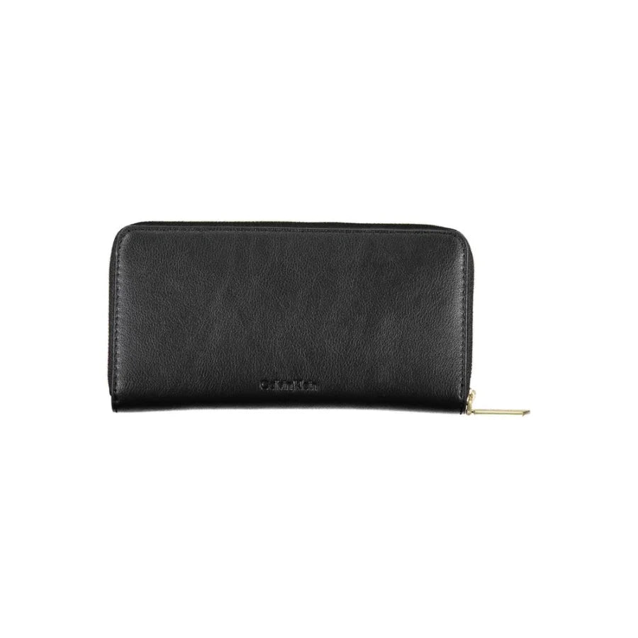 Calvin Klein Black Polyester Women Wallet