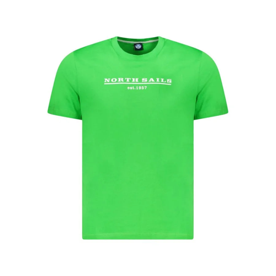 North Sails Verde Cotton Men T-Shirt