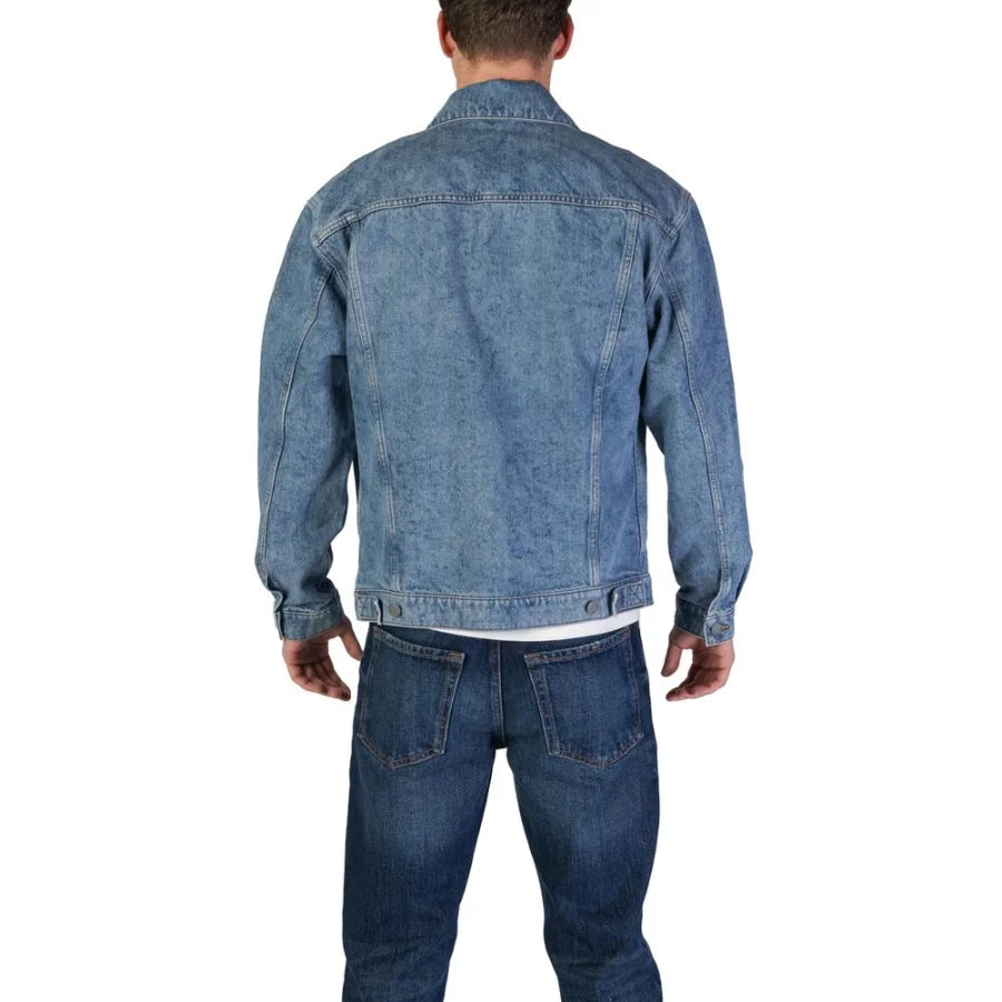 Hugo Boss Light Blue Cotton Denim Jacket