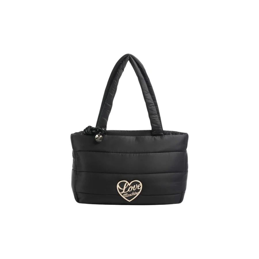 Love Moschino Black Nylon Handbag