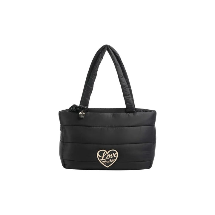Love Moschino Black Nylon Handbag