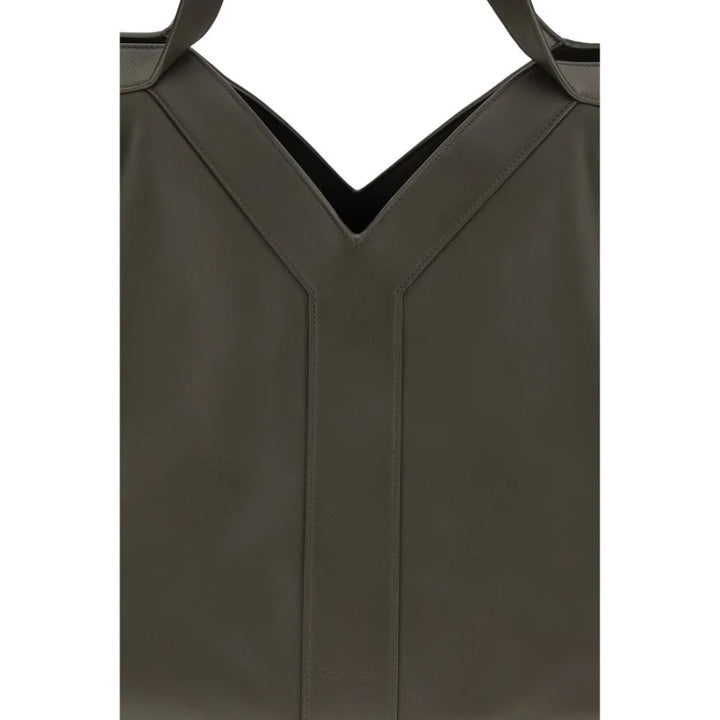 Saint Laurent Bicolor Calf Leather Bos Taurus Shoulder Bag