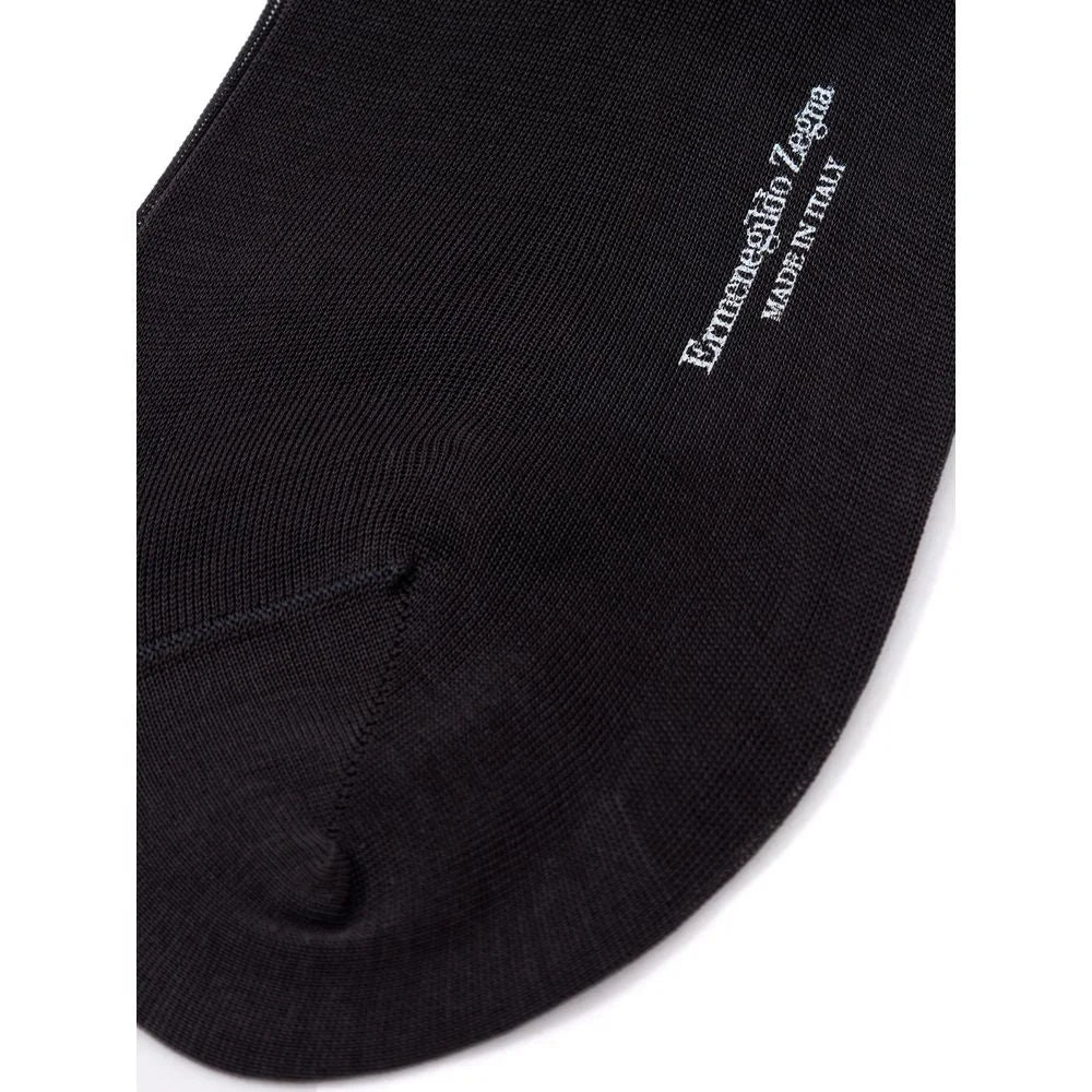 3-Pack Men’s Grey Socks in Scottish Lisle Cotton by Ermenegildo Zegna ZEGNA