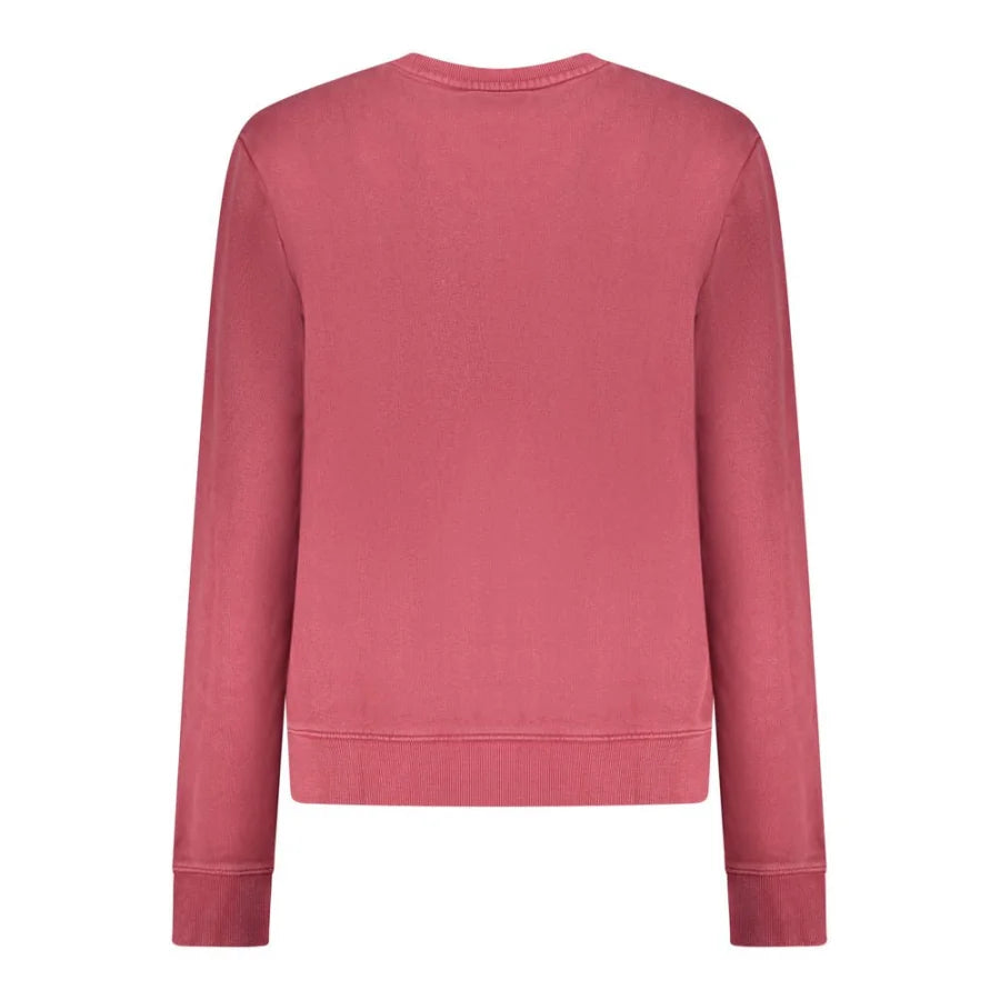 Guess Jeans Red Cotton Women Sweatshirt