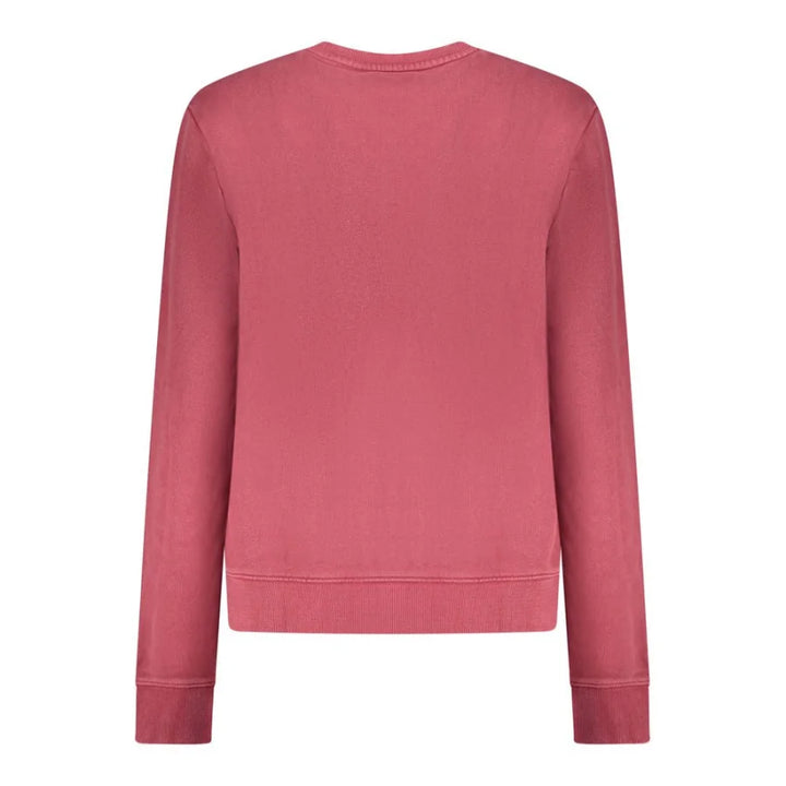 Guess Jeans Red Cotton Women Sweatshirt