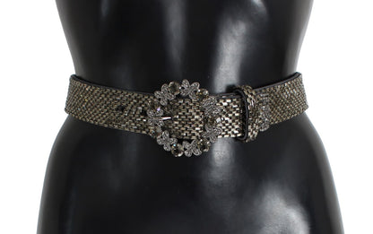 Ceinture large à paillettes ornées Dolce &amp; Gabbana