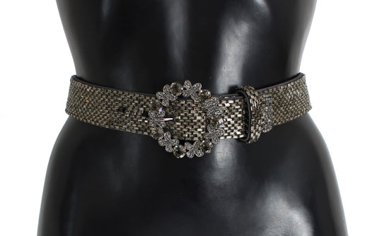 Ceinture large à paillettes ornées Dolce &amp; Gabbana