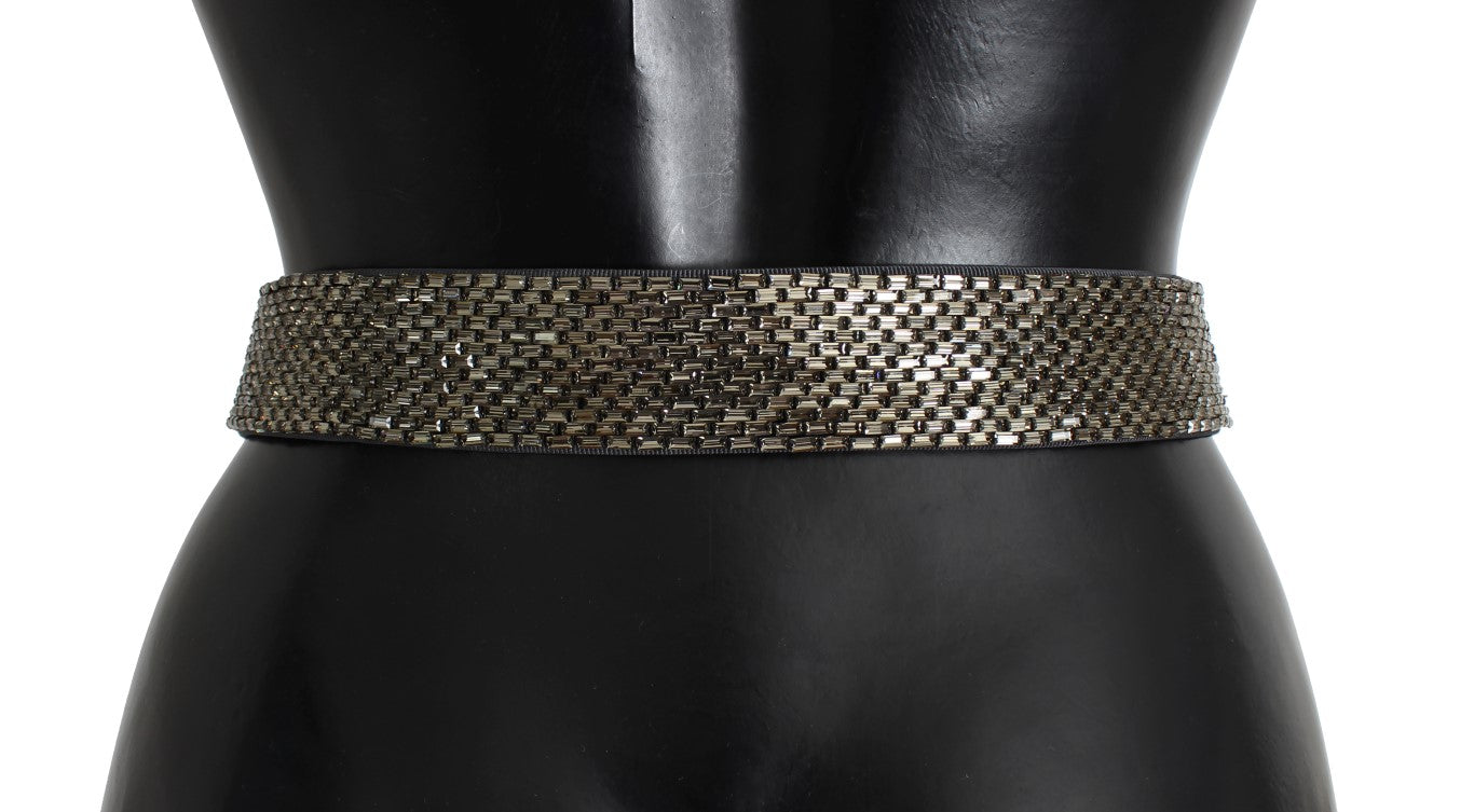 Ceinture large à paillettes ornées Dolce &amp; Gabbana