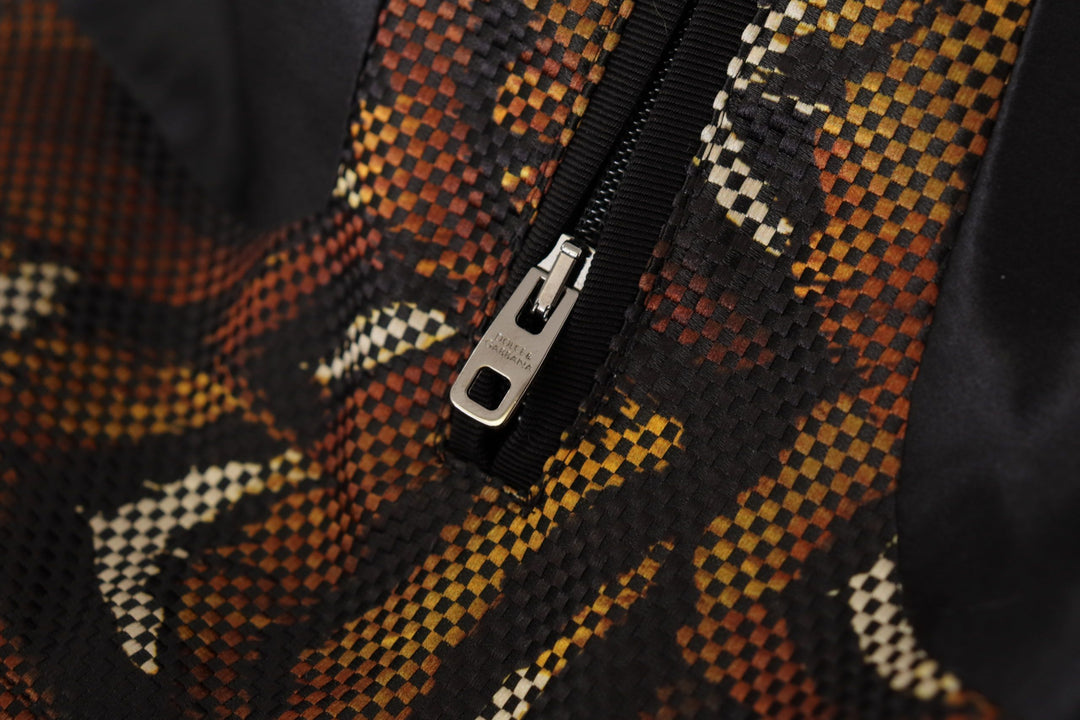 Chaqueta blusón marrón Dolce Gabbana: Lujo desbloqueado