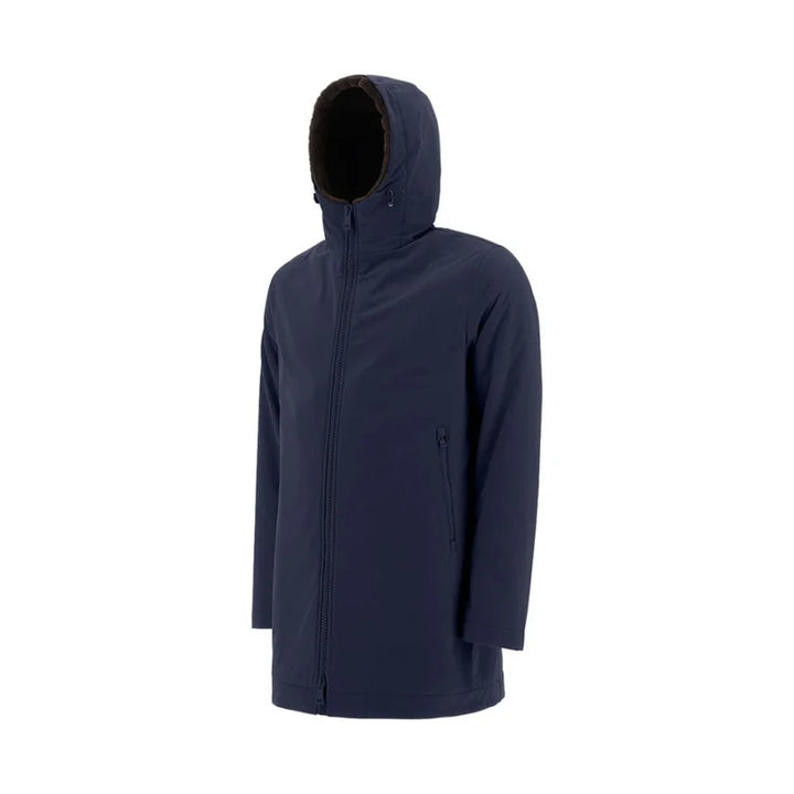 Herno Blue Polyamide Coat