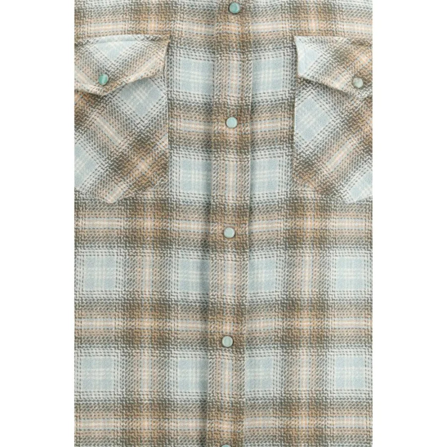 God’s True Cashmere Multicolor Pattern Shirt